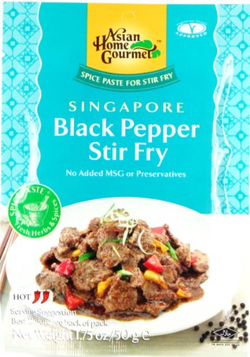 Asian Home Gourmet Singapore Black Pepper Stir Fry 50g von Asian Home Gourmet
