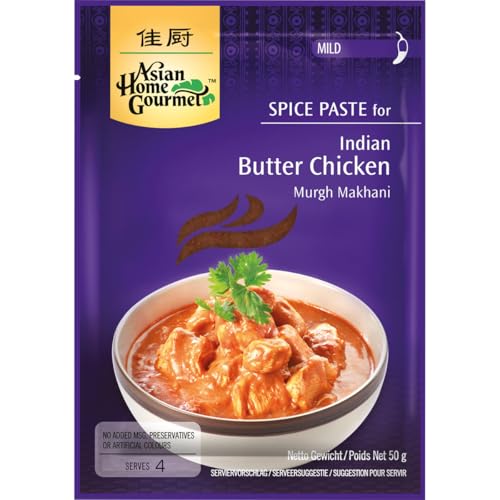 Asian Home Gourmet Würzpaste für indisches Huhngericht mit Butter 50g von Asian Home Gourmet