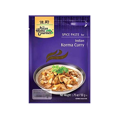 Asian Home Gourmet ~ Würzpaste für indisches Korma Curry 50g von Asian Home Gourmet
