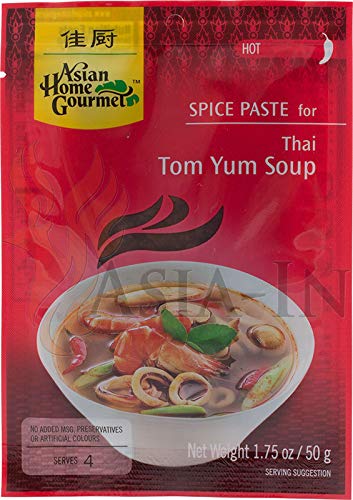 Tom Yum Suppe Curry Paste 50g von Asian Home Gourmet
