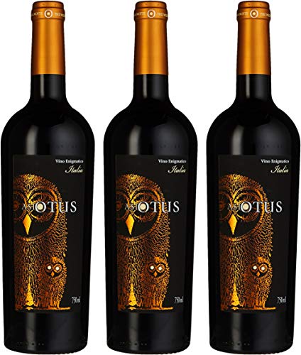 MGM Asio Otus - Vino Varietale d'Italia, 3er Pack (3 x 750 ml) von Asio Otus