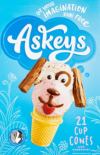 Askey's Eisbecher Kornett, 21 Kegel von Askeys