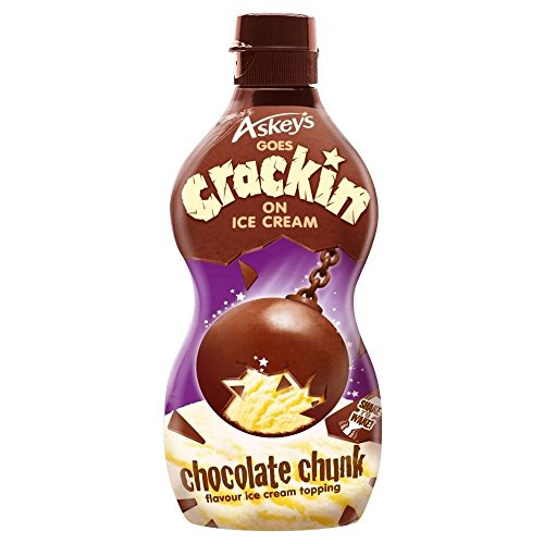 Askeys Chocolate Chunk Crackin '! Flavour Ice Cream Topping (225g) - Packung mit 2 von Askeys