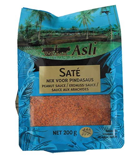 Saté Erdnuss-Sauce Mix Mild 200 gr Niederlande von Asli