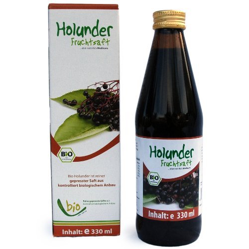 Bio Holunder Saft - 100% - 330ml Glasflasche, 330ml Bio Holunder Saft - 100% - 330ml Glasflasche, 330ml von Aspermuehle