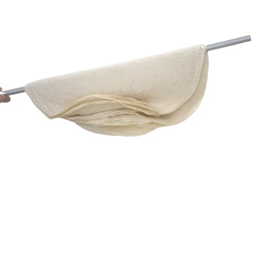 Frische Yufka ,Blätterteig ,Filogteig ,100% Natürlich, Ohne Zusatzstoffe, 20 Tage Haltbarkeit | Ideal für Börek, Gözleme (2x5 Stück ca 1,6kg) von AsrinFood