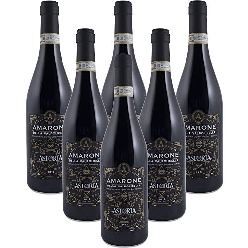 Amarone della Valpolicella DOCG Astoria Italienischer Rotwein (6 flaschen 75 cl.) von Astoria