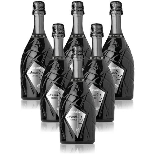 Cartizze Superiore DOCG dry Arzanà Astoria Italienischer Sekt (6 flaschen 75 cl.) von Astoria