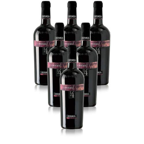 Croder Vino Colli di Conegliano DOCG Astoria Italienischer Rotwein (6 flaschen 75 cl.) von Astoria
