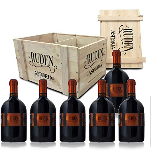 El Ruden rosso IGT Astoria Italienischer Rotwein (6 Flaschen 75 cl. in Holzkiste) von Astoria