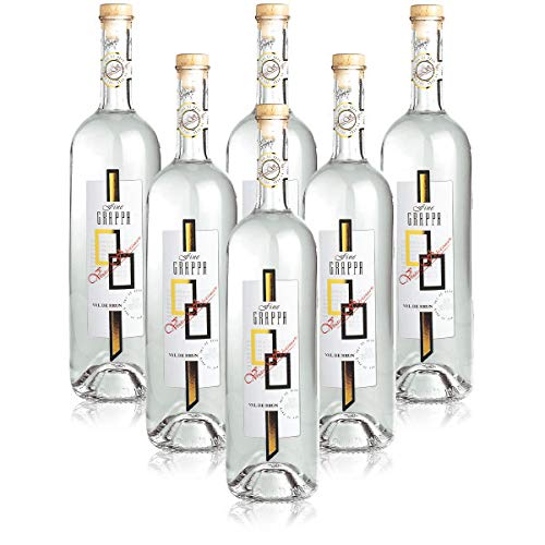 Feine Weiße Grappa 1 liter Astoria (6 flaschen 1 liter) von Astoria