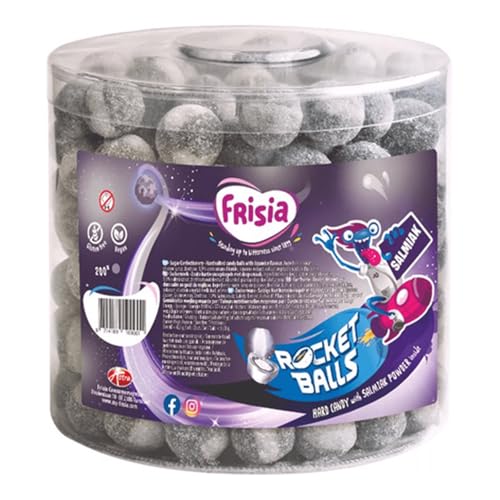 Frisia | Rocket Balls | Salmiak Kogels | 200 stuks Frisia | Rocket Balls | Salmiak Kogels | 200 stuks von Frisia