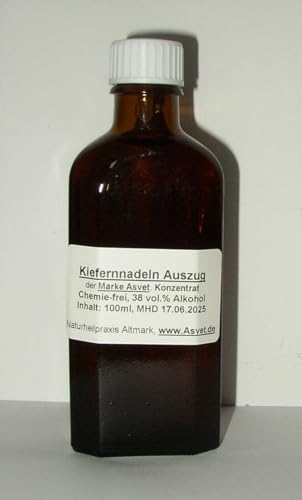 Asvet 200ml Kiefernnadeln Auszug, Kiefernadel Tee, Vollspektrum Zubereitung mit hervorragender Bioverfügbarkeit Asvet 200ml Kiefernnadeln Auszug, Kiefernadel Tee, Vollspektrum Zubereitung mit hervorragender Bioverfügbarkeit von Asvet