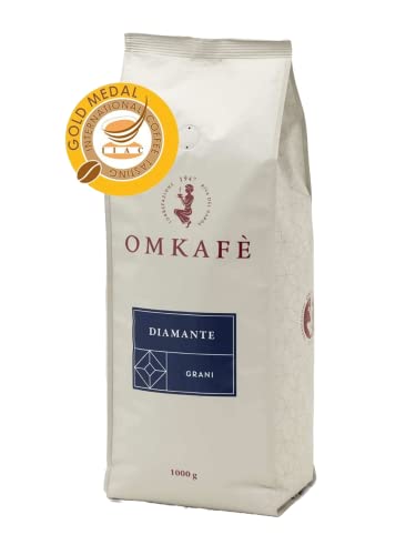 Omkafe Kaffee Espresso - Diamante (Superbar) - gemahlene Bohnen 1000g (grob gemahlen) von Atempause Kaffee