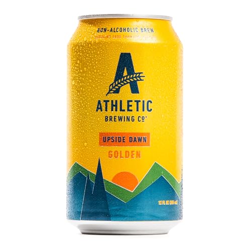 Athletic Brewing Company Craft Alkoholfreies Bier – 12 Packungen x 350 ml Dosen – Upside Dawn Craft Golden – kalorienarm, preisgekrönt – dezente Aromen mit blumigen und erdigen Noten Athletic Brewing Company Craft Alkoholfreies Bier – 12 Packungen x 350 ml Dosen – Upside Dawn Craft Golden – kalorienarm, preisgekrönt – dezente Aromen mit blumigen und erdigen Noten von Athletic Brewing Company