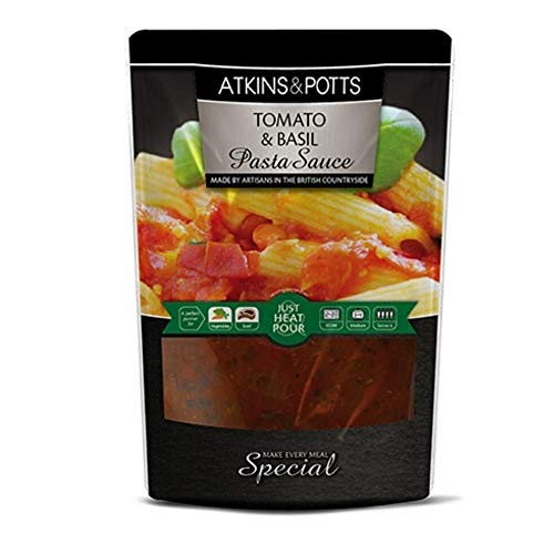 Atkins & Potts - Classic Tomato & Basil Pasta Sauce - 350g Atkins & Potts - Classic Tomato & Basil Pasta Sauce - 350g von Atkins & Potts