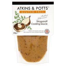 Atkins & Potts Gluten Free Stroganoff Cooking Sauce 300G von Atkins & Potts