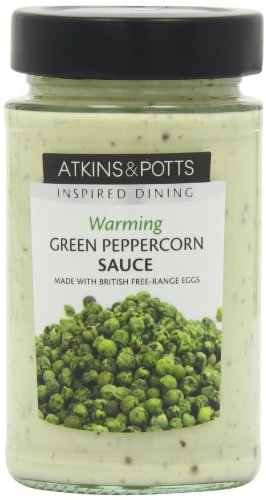 Atkins & Potts - Green Peppercorn Sauce - 200g (Case of 6) von Atkins & Potts