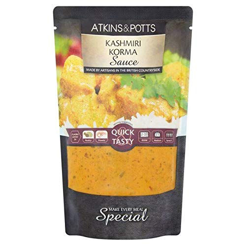 Atkins & Potts Kashmiri Korma Sauce 350g von Atkins & Potts