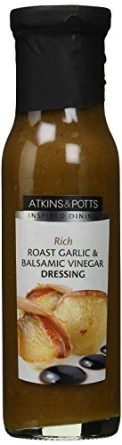 Atkins & Potts - Rich Roast Garlic & Balsamic Vinegar Dressing - 220g von Atkins & Potts