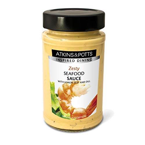 Atkins & Potts - Seafood Sauce with Lemon Zest and Dill - 190g Atkins & Potts - Seafood Sauce with Lemon Zest and Dill - 190g von Atkins & Potts