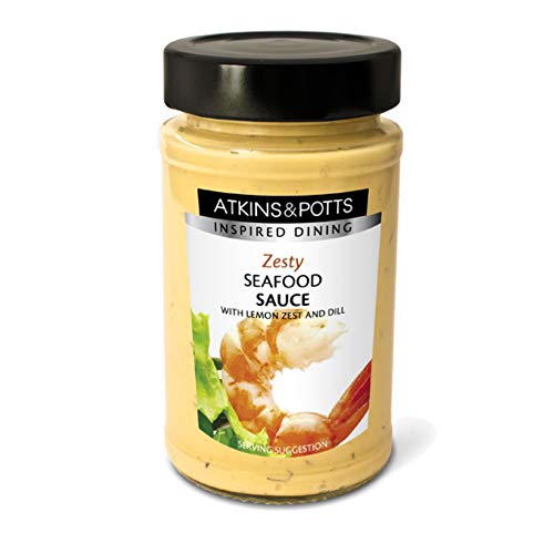 Atkins & Potts - Seafood Sauce with Lemon Zest and Dill - 190g von Atkins & Potts