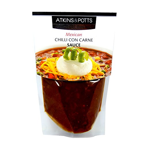 Atkins & Potts - World Sauce - Chilli Con Carne - 350g (Case of 6) von Atkins & Potts