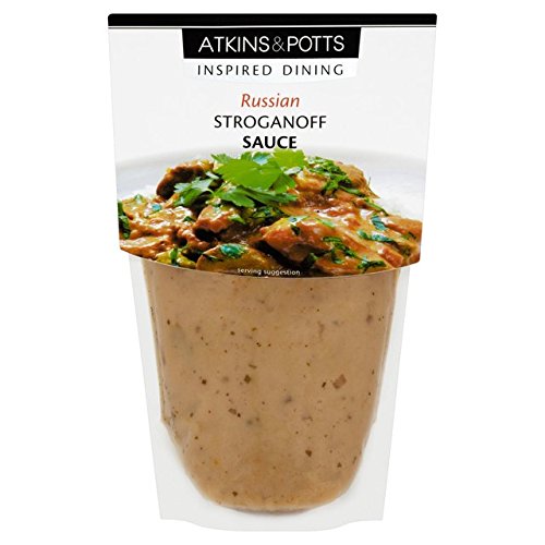 Atkins & Potts kostenlos von Stroganoff-Sauce 350g von Atkins & Potts