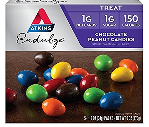 Atkins Endulge Chocolate Peanut Candies 170 g, zuckerfrei, kohlenhydratarm von Atkins