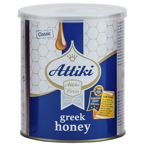 Attiki, Greek Honey 1000g (2.2lb) CAN by Pittas von Attiki