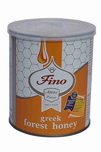 Honig Attiki Fino Wildblumen und Bäumen 1kg Dose griechischer Waldhonig reich aromatisch Honey Greece Athen Griechenland von Attiki