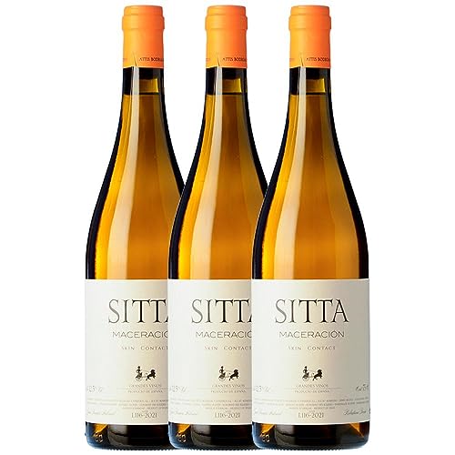 Attis Sitta Maceración Albariño 75 cl (Schachtel mit 3 Flaschen von 75 cl) von Attis Bodegas y Viñedos