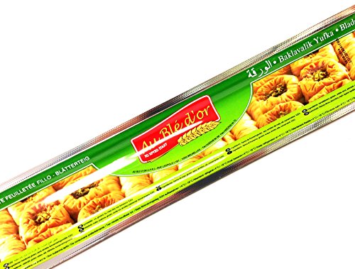 2 x 470 g Filoteig Baklava Teig Blätterteig Yufka Teig hauchdünn TOP QUALITÄT von Au Ble Dor