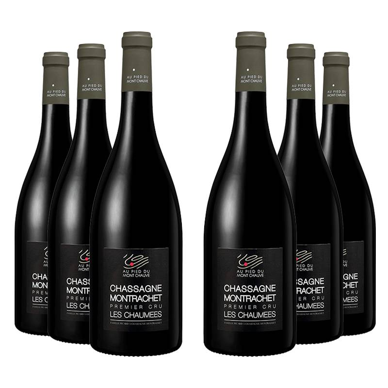 Au Pied du Mont Chauve : Chassagne-Montrachet 1er cru "Les Chaumées" 2019" - Rot von Au Pied du Mont Chauve