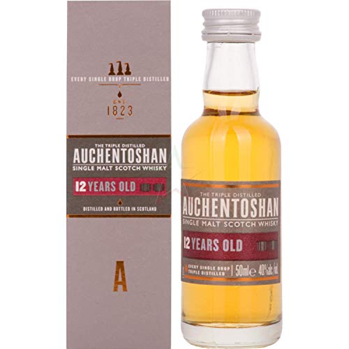 Auchentoshan 12 Years Old Single Malt Whisky Probiergröße (1 x 0.05 l) von Auchentoshan