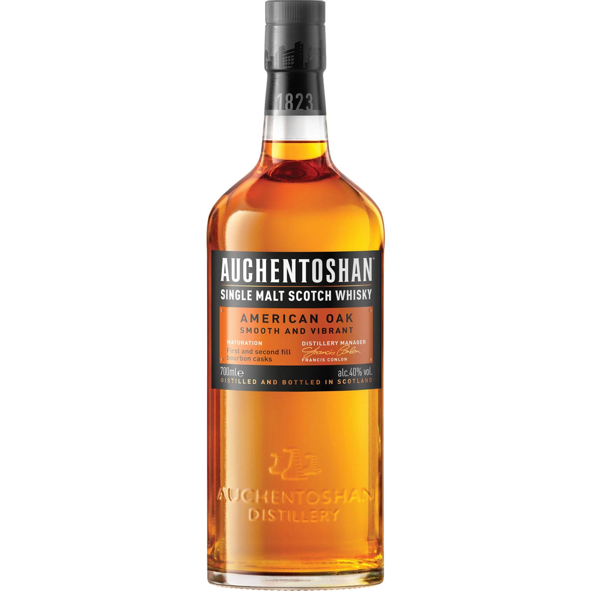 Auchentoshan American Oak Single Malt, Scotch Whisky, 0,7 L, 40% Vol., Schottland, Spirituosen Auchentoshan American Oak Single Malt, Scotch Whisky, 0,7 L, 40% Vol., Schottland, Spirituosen von Auchentoshan Distillery, Glasgow G8l 4SJ, Scotland