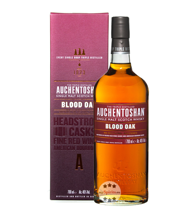 Auchentoshan Blood Oak Whisky (46 % Vol., 0,7 Liter) von Auchentoshan Distillery