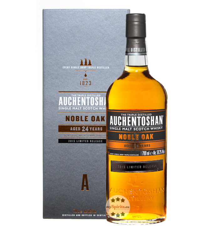 Auchentoshan Noble Oak 24 Jahre Whisky (50,3 % Vol., 0,7 Liter) von Auchentoshan Distillery