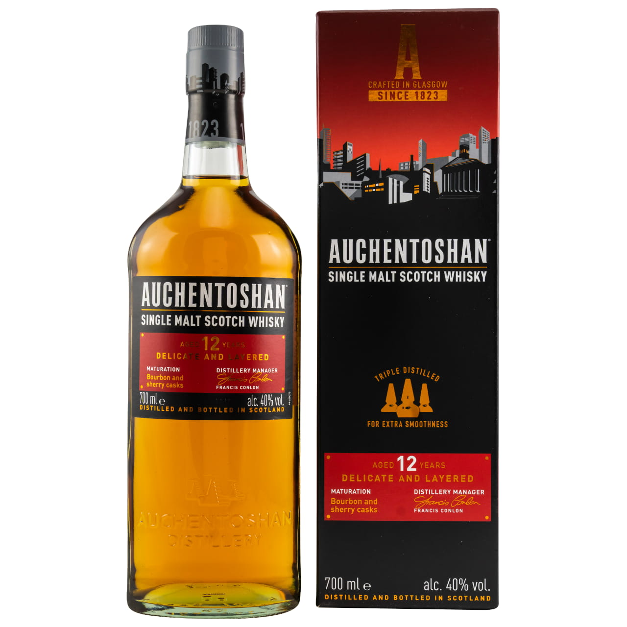 Auchentoshan 12 Jahre 40% vol. 0,7 l Auchentoshan 12 Jahre 40% vol. 0,7 l von Auchentoshan