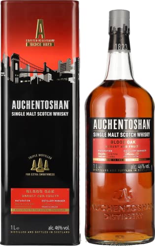 Auchentoshan BLOOD OAK Single Malt Scotch Whisky 46% Vol. 1l in Tinbox Auchentoshan BLOOD OAK Single Malt Scotch Whisky 46% Vol. 1l in Tinbox von Auchentoshan
