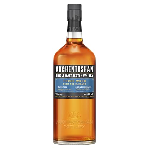 Auchentoshan THREE WOOD Single Malt Scotch Whisky (1 x 0.7 l) von Auchentoshan