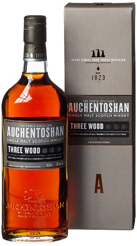 Auchentoshan Three Wood Single Malt Whisky (1 x 0.7 l) von Auchentoshan