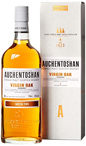 Auchentoshan Virgin Oak Batch Two Limited Release mit Geschenkverpackung Whisky (1 x 0.7 l) von Auchentoshan