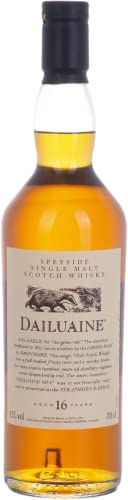 Dailuaine 16 Jahre | Single Malt Scotch Whisky | Flora & Fauna Kollektion | Limitierte Abfüllung | Raritätensammlung | handgefertigt in der schottischen Speyside | 43% vol | 700ml Einzelflasche | von Hard To Find Whisky