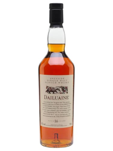 Dailuaine 16 Jahre | Single Malt Scotch Whisky | Flora & Fauna Kollektion | Limitierte Abfüllung | Raritätensammlung | handgefertigt in der schottischen Speyside | 43% vol | 700ml Einzelflasche | von Diageo