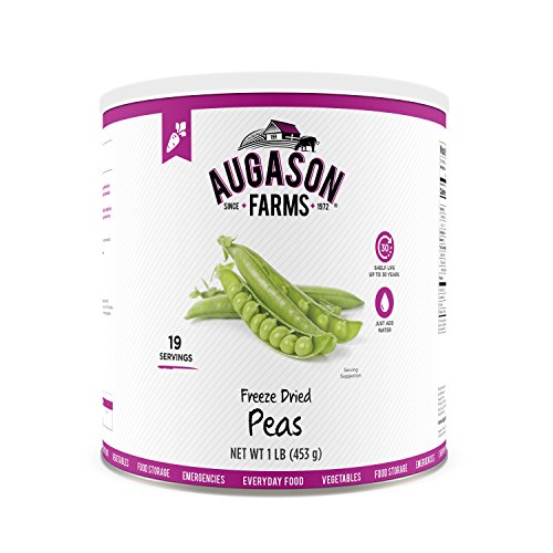 Augason Farms Freeze Dried Peas #10 Can, 16 oz by Augason Farms von Augason Farms