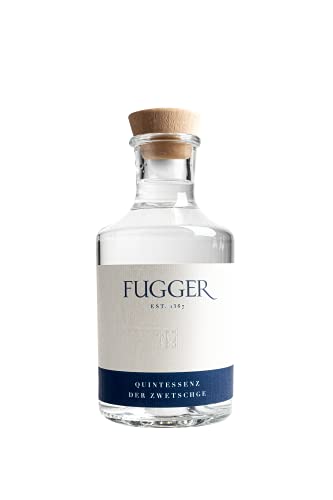 August Gin FUGGER - Quintessenz der Zwetschge, Destillate aus Bayern, Spirituosen von höchster Qualität, Augsburg Obstbrände (1 x 0.5 l) von August Gin