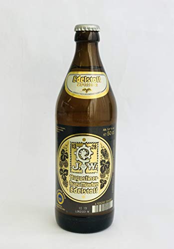 Augustinerbräu - Edelstoff Exportbier (12 Flaschen à 0,5 l / 5,6% vol.) von GREAT BRITISH TRADING LIMITED