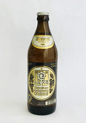 Augustinerbräu - Edelstoff Exportbier (12 Flaschen à 0,5 l / 5,6% vol.) von Augustiner Brauerei München