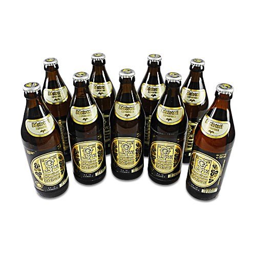 Augustinerbräu - Edelstoff Exportbier (9 Flaschen à 0,5 l / 5,6% vol.) von Augustiner Brauerei München